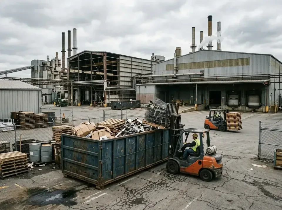 industrial-factory-scrap-conta-003 — frequently asked questions, Cheap Roll-off Dumpster Rentals in St. Paul, MO